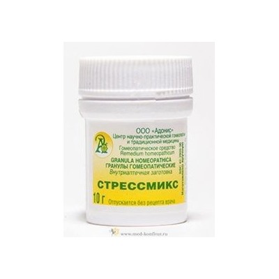 Гранулы гомеопатические "Стрессмикс"