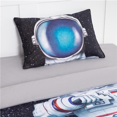 Постельное бельё 1.5-спальное «Этель» Astronaut, бязь