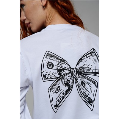 8513/1 Футболка с длинным рукавом женская