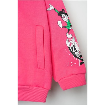 Комплект детский трикотажный для девочек: толстовка, брюки PLAYTODAY, 1240379