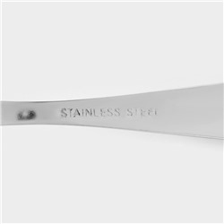 Набор вилок столовых Доляна «Букет», h=20.5 см, 6 шт., нержавеющая сталь, серебристый