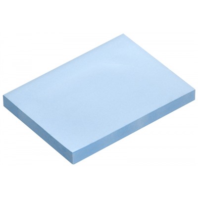 Бумага для заметок с клеевым краем 102х76 мм 100л голубой пастель IFSN10276-B inФОРМАТ