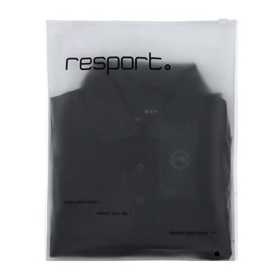 Футболка - поло мужская Resport, р. 46, цвет чёрный, спортивная