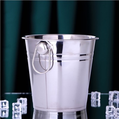 УЦЕНКА Ведро для льда «Веселье в шампанском», 16.5×18 см (2 л)