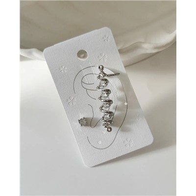 Серьги - кафф