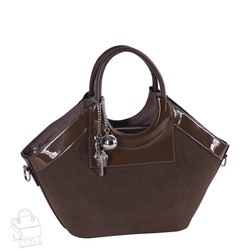 Сумка женская  5505-80FRAA coffee Farfalla Rosso