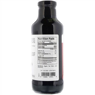 Pure Planet, Organic Tart Cherry, Concentrate, 16 fl oz (473 ml)