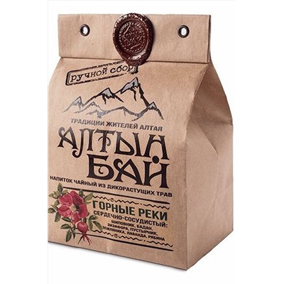 Иван-чай "Горные реки" (для сердца и сосудов) 100г ЭКОПРОДУКТЫ, 1184923