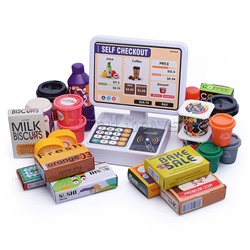 Игровой набор супермаркет "Эконом маркет" (46 предметов) в коробке