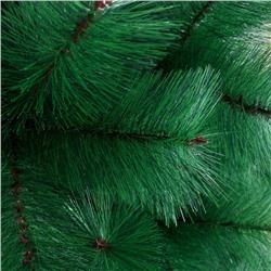 Искусственная ёлка «Зимнее волшебство. Кедр зелёный», 210 см, d нижнего яруса 120 см, d иголок 10 см, 373 ветки отгибаются