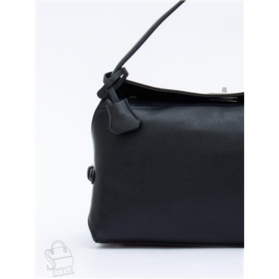 Сумка женская кожаная 1026L black Polina&Eiterou  в Новосибирске