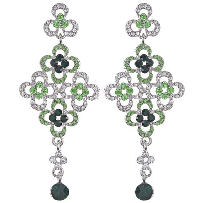 Серьги длинные на гвоздиках арт. 14 0113 (id 77814)