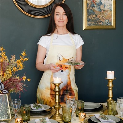 Фартук Этель «Лес», 65×60 см, хлопок 100 %, саржа, 190 г/м²