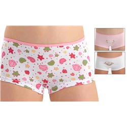 0530 Трусы шорты для девочек многоцвет LADONZA