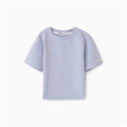 Футболка детская KAFTAN, размер 32 (110-116 см), серая