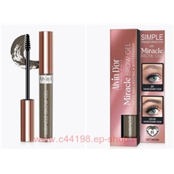 Alvin D`or Гель для бровей Miracle Brow Gel тон 01 soft brown