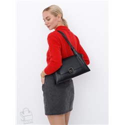 Сумка женская кожаная 2389Y black Polina&Eiterou