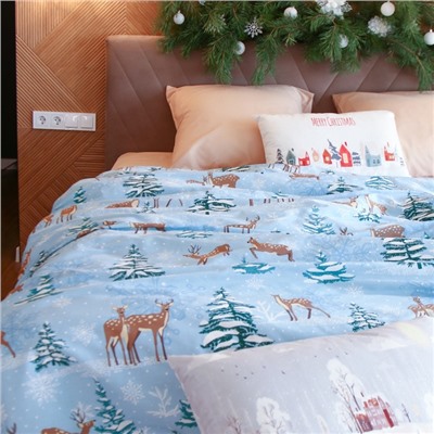 Постельное бельё дуэт «Этель. Зимнее волшебство», бязь