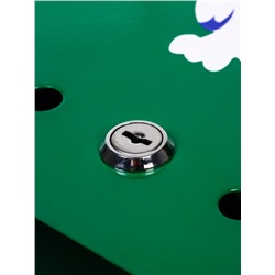 Ящик почтовый с замком, вертикальный, «Филин», зелёный