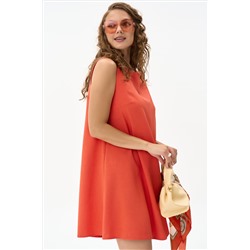 Платье Доли (оранжевый)