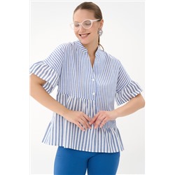 Блузка Памела (голубой)