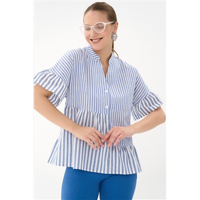 Блузка Памела (голубой)