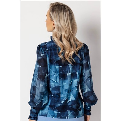 Блузка женская  7053/28/Голубой, синий