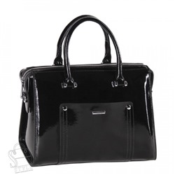 Сумка женская кожаная 9221-1 black Velina Fabbiano-Safenta