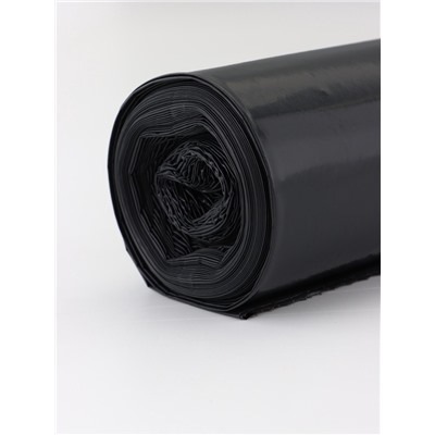 Мешки для мусора 100 л, 50 мкм, ПВД, 10 шт, цвет черный