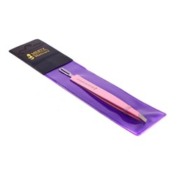 Mertz Пинцет косметический скошенный 238, цветной, 11 см 7669