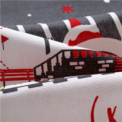 Набор новогодних кухонных полотенец Доляна «Волшебного года» 35×60 см-2 штуки, 100% хлопок