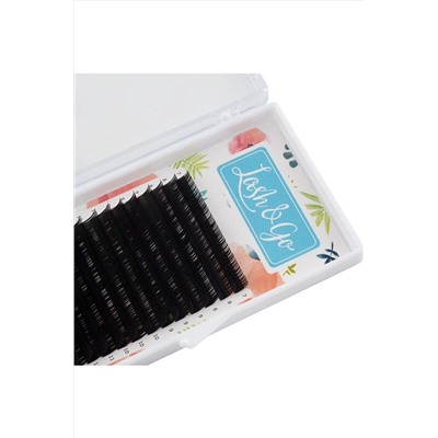 Lash&Go Ресницы на ленте 16 линий 10 мм, L, 0,07 мм, черный KRISTALLER, 1130509