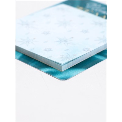 Подарочный набор новогодний, ежедневник, блок бумаги и ручка «С новым годом»