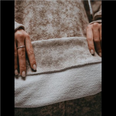 Худи женское Ваниль (Бежевый варёнка)