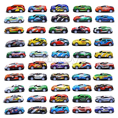 Набор машин "Мега заезд" (металл.) в коробке