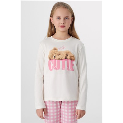 Комплект для девочек (лонгслив, брюки) MARK FORMELLE, 1230049