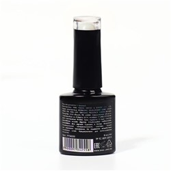 Гель лак для ногтей, «MILK GLITTER», трехфазный, 8 мл, LED/UV, прозрачный (01)