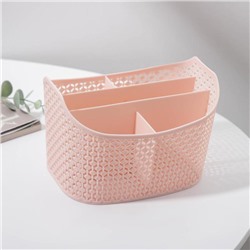 Корзина для хранения, 5 отделений, 18.3×14.2×11.7 см, цвет МИКС