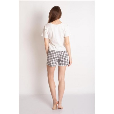 Пижама женская Инь-Янь (Клетка)