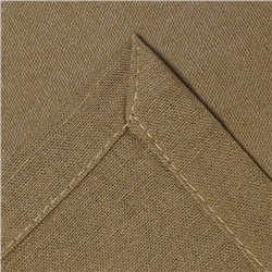 Дорожка на стол «Этель» ECO, 40×136 ±6 см, 70% хлопок, 30% лён, 190 г/м², оливковая