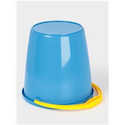 Ведро с крышкой и мерной шкалой, 10 л, d=27.3 см, h=28.7 см, МИКС