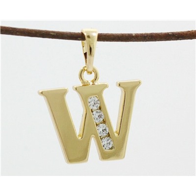 Кулон буква "W" F26077190789