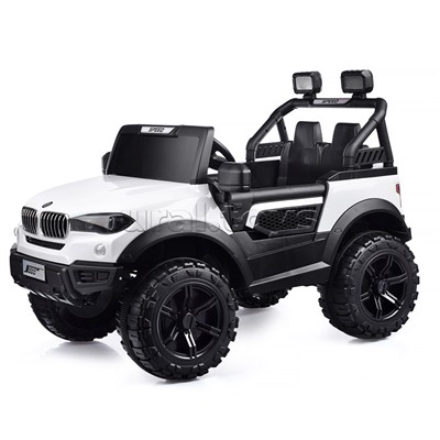 Электромобиль "Профи" на аккумуляторе, с р/у управлением, в коробке (белый)