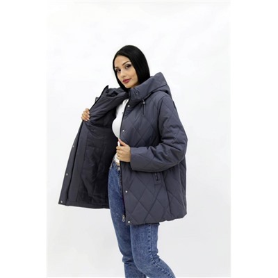 Зимняя женская куртка еврозима-весна-осень 2889 (Серый)