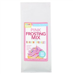 ColorKitchen, Pink Frosting Mix with Rainbow Sprinkles, 11.22 oz (318 g)