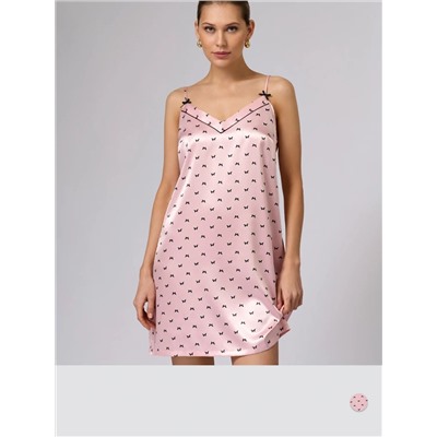 Omsa Сорочка OmD 0109D PINK LOVE Сорочка принт. жен. (на узких бретелях укороченная), PL
