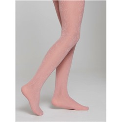 Колготки детские CONTE KETTY Эластичные колготки с ажурным цветочным рисунком