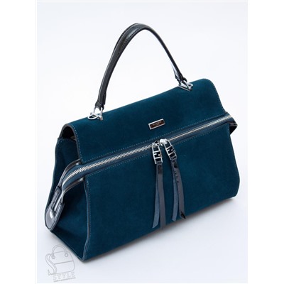 Сумка женская кожаная 9675MSS d.blue Velina Fabbiano-Safenta