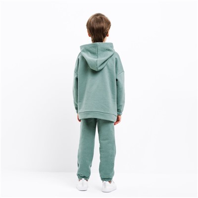 Костюм детский (худи, брюки) MINAKU, хаки, рост 110 см