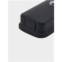 Диспенсер для жидкого мыла Stölz, механический, 800 мл, нержавеющая сталь, чёрный